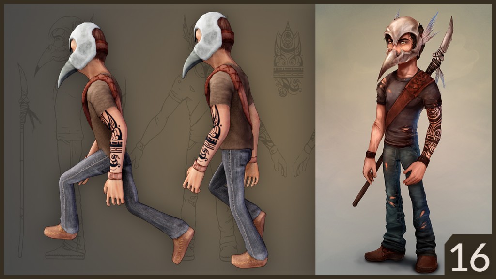 CGC Classic: Low Poly Character with Skull Helmet preview image 1